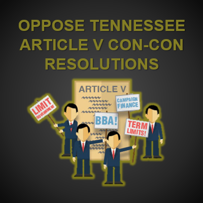 Stop Tennessee Con-Con Application HJR 5