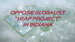 Stop Agenda 2030 in Indiana — Oppose the LEAP Project