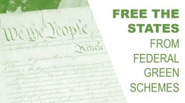 End State Involvement in Federal “Climate Change” Scheme