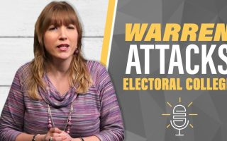Elizabeth Warren: Replace Electoral College with Popular Vote