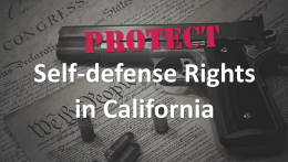 Oppose California Assembly Bill 1333: Protect Self-defense Rights