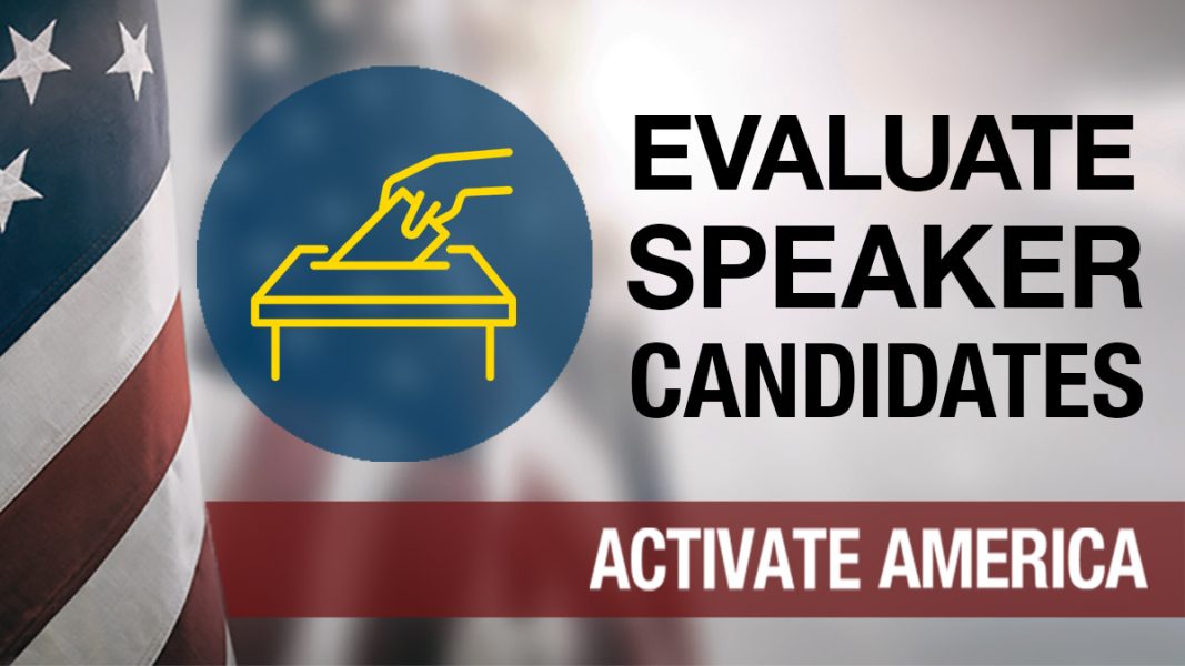 Evaluate Speaker Candidates | Activate America