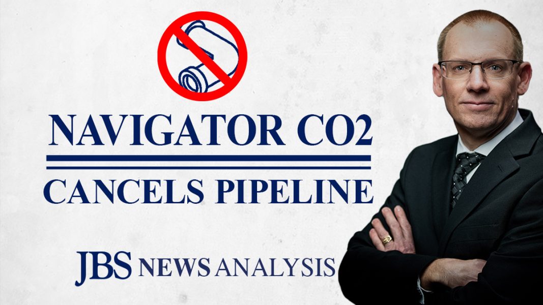 Major Carbon Capture Pipeline Dead, Or Is It? | JBS News Analysis